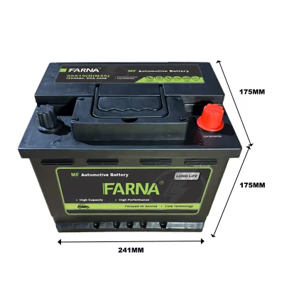 High Quality Custom Plate Raw Material Lead Car Battery 12V 45Ah Car Starting Battery