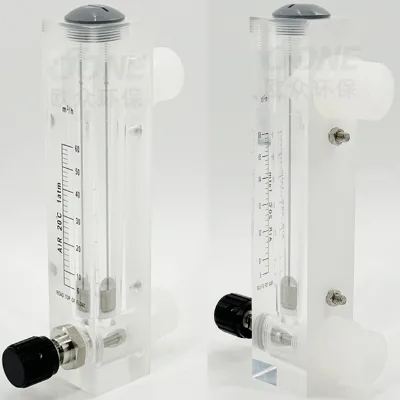 Low Cost Panel Oxygen Flowmeter Portable Flow Meter Adjustable Panel Mount Flowmeter
