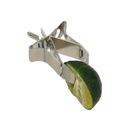 Stainless Steel Portable Bird Feeder with Fruit Clip for Outdoor Use Bird Supplies and Toys for Parrots and Pets Cats Dogs
