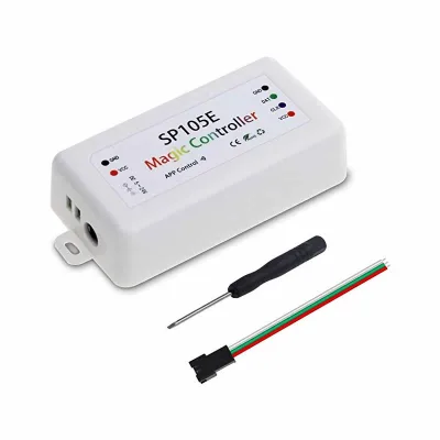 DC5-24V SP105E Led Pixel Light Magic Addressable LED Controller for WS2811 2812 2801 6803 Led Strip