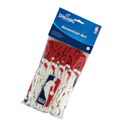 Custom logo Red White Blue Basketball Net 12 Holes Nylon Material