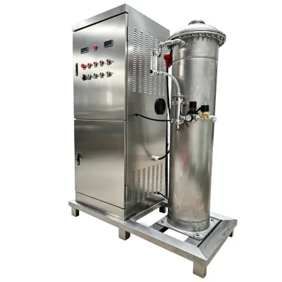 Commercial Stainless Steel 800g/h Ozone Generator for Plastic Factory Exhaust Gas Deodorization & VOC Removal