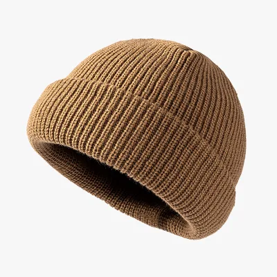 Beanie Hats Acrylic Rib Knit Beanie Acrylic Beanie Hat