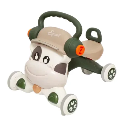 Three-in-One Anti-O-Leg Walker Baby Learning to Walk Stroller with Walking Aid for New Parents