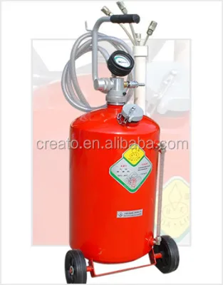 Stainless Steel Waste Oil Drainer/Air-operated Waste Oil Suction/Oil Changer with 24L Tank Capacity
