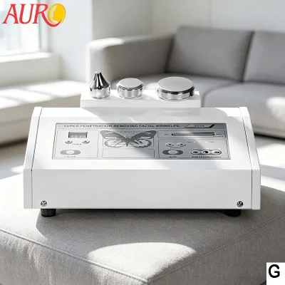Multi-Function Desktop Facial Beauty Cleaning Device with Stainless Steel Head for Face Lift Skin Tightening Eyes Care