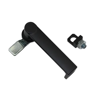 KUNLONG SK1-091 Laser Equipment Cabinet Durable L-Shaped Automation Cabinet Anti-Theft Industrial Door Lock Key Baked Black