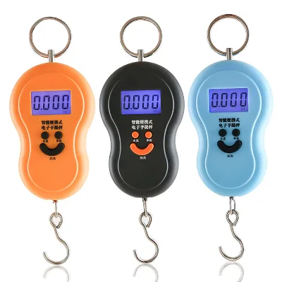 Portable Spring Scale, Electronic Scale, Handheld Scale, Shipping Scale, 40 kg