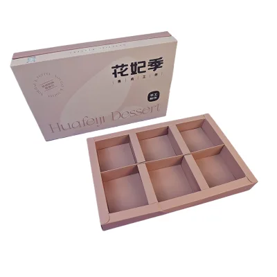 Custom Chocolate Box with Paper Insert Cardboard Gift Box Luxury Chocolate Packaging Boxes