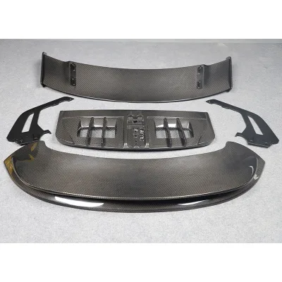 2020-2024 Style Car Upgrade Dry Carbon Fiber Vertical Light Tail Decorative Panel New Condition Fit for 911 992 GT3