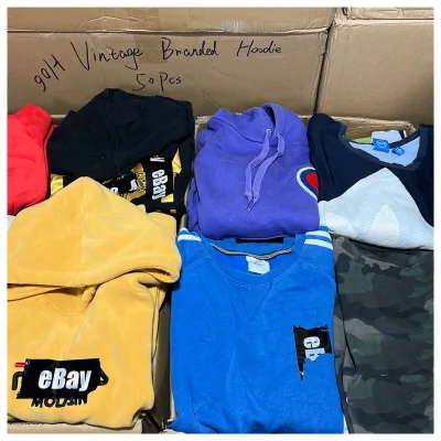 HH Random Product Shipment Premium Brand Clothing Exported to Worldwide Brand Clothing, Men's Hoodie Bulk Clothing Brands