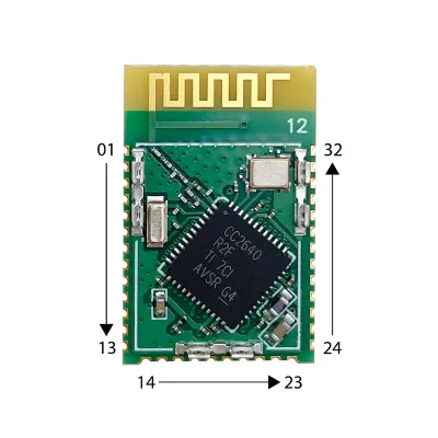 Standard Performance An2640R2Sa-E Wireless Ble5.0 Iot Module Ti CC2640 Bluetooths Module