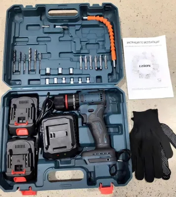 Professional Industrial Grade Power Tool for Construction 21V Brushless Cordless Drill 13mm High Torque Electric Power Drill