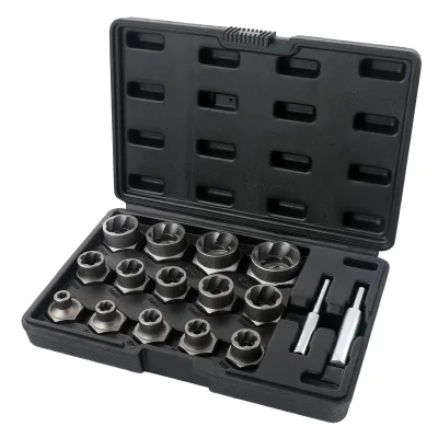 Rust-Damage-Resistant Screw Extractor Stripped-Thread Tire Anti-Theft Screw Tool Reverse-Thread Socket Anti-Rotation Non-Slip