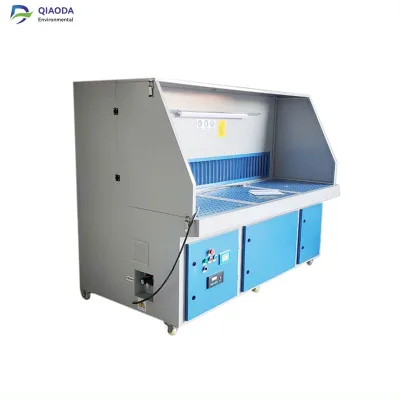 Industrial Drop Down WorkbenchGrinding & Polishing WorkbenchMetal Grit Sanding Table