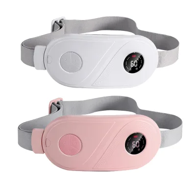 Portable Cordless Thermal Heating Pad Belt Menstrual Cramp Period Care Waist Massager Electric Period Pain Relief Massager