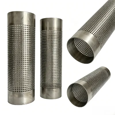 ASTM B861 Grade 5 Titanium Perforated Tube for Racing Car Exhaust