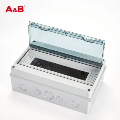 Outdoor Waterproof IP65 ABS Plastic Polished Surface Electric Instrument Enclosure HT-15 Way Switch Junction Box