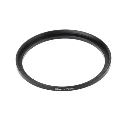 Universal Black Metal Aluminum Alloy Step-up Ring Common Camera Lens Adapter Filter Set Accessories