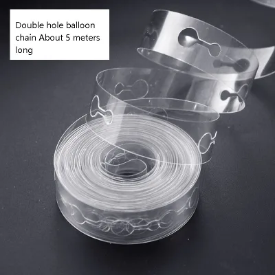 Irregular Balloon Link 5 Meter Chain Tape Wedding Birthday Party Festival Event Decoration Supplies Wholesale
