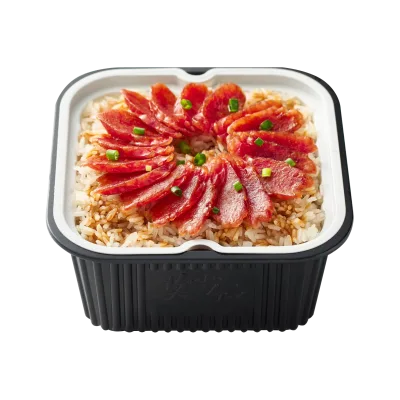 High Quality Wholesale Semi-Finished Instant Rice Soup with Sausage Prefabricated Dishes for Camping Trips Self Heating Rice