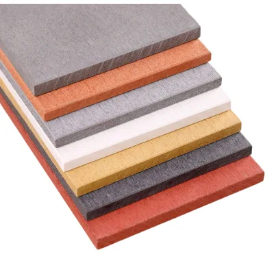 Factory Wholesale Price Through Color No Asbestos Cement Fiber Wall Cladding Board/sheets/Panel