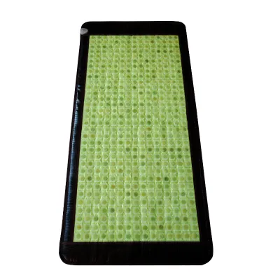 Large 1.9m Jade Mattress with Cool Stone and Tourmaline Bio Ion Energy Healing Bed Suppliers PEMF Massage and Body Application