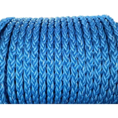 Factory Customized High Toughness 8 Strand Polyester Rope Nylon Traction Rope for Sea Towing and Shipbuilding Use