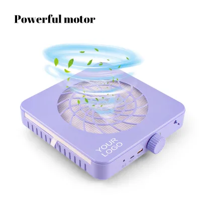Cloverfei Strong Power Nail Vacuum Cleaner Dust Collector Electric Nail Dust Collector Professional
