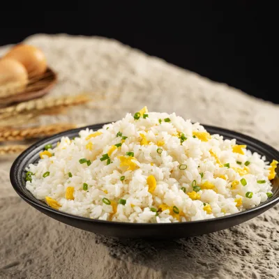 Wholesale Instant Fast Food Pachage Home-Style Egg Fried Rice Chinese Food Products Main Dish in Lunchery Suitable Restaurant