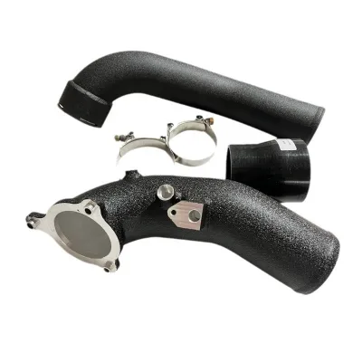 B-MW Aluminium Charge Pipe Kit - Black B58 A90 G20 G30 M240i M340i GEN 2