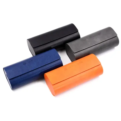 Bestclean Oversize Hard Sunglasses case Sunglasses Cover case Leather Custom logo Print