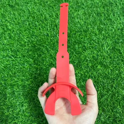 Lip protection Helmet Strap Football Rubber Double Mouth Guard