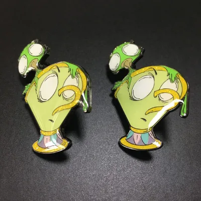 Custom Badges, Wholesale Cute Sheep Enamel Pins Hard Enamel Color Animal Badges