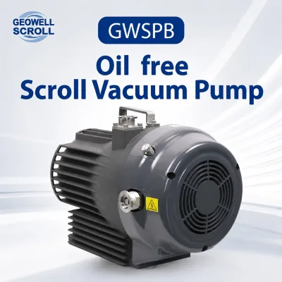 GWSPB Bellows Sealed Dry Scroll Vacuum Pump for Semiconductor and Cleanroom Process
