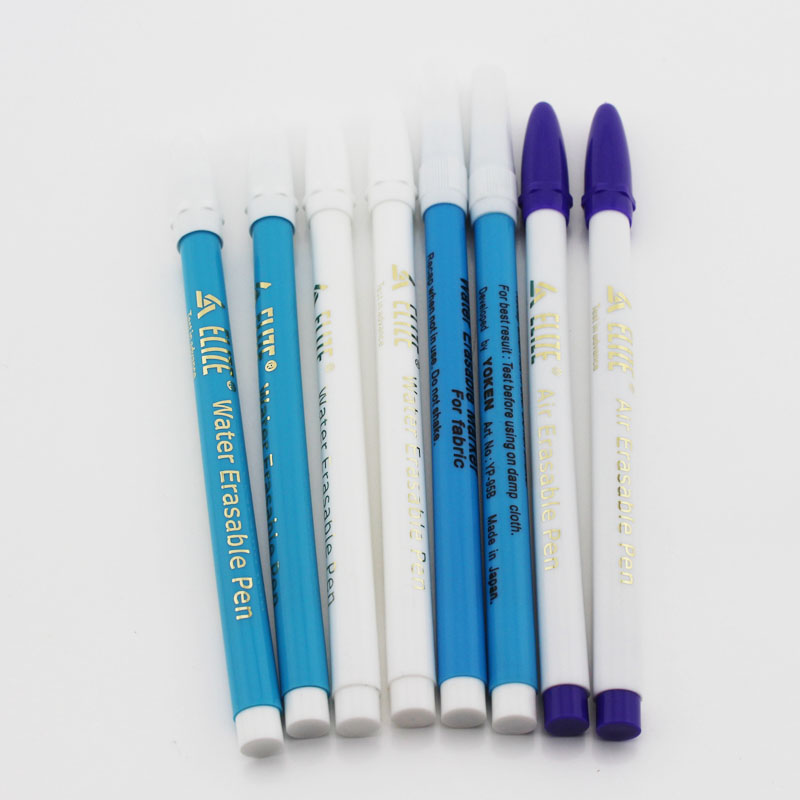 Water Erasable Pen, Fabric Marking Pen Fabric Marker Tailoring Tool DIY Water Soluble Erasable Pen DIY Cloth Sewing Accessories
