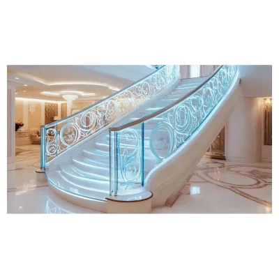 Prima Spiral Staircase Outdoor Steel Structure Anti-Rust Small Space Design with Metal Railing for Garden Loft Balcony