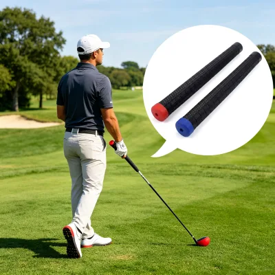 Non-Slip TPU Golf Grip Park Golf Club Durable Shock Absorption Rubber Handle Customized Waterproof Lightweight Replacement Grips