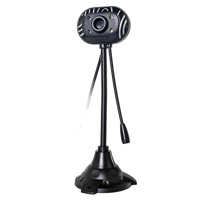 Computer Web Camera Desktop Computer Digital Notebook Video Camera with Light Microphone