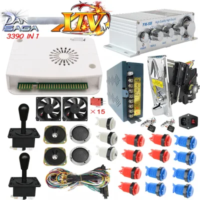 Original Wifi Retro Arcade Game Diy Parts Kit 4800 in 1 Arcade 14 Box Console