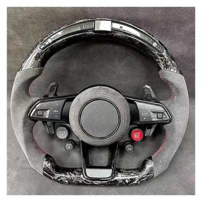 For Customize Flat Bottom Steering Wheel audi A6 C8