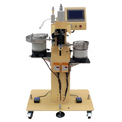 Shoe Making Machine Fully Automatic EVA Slipper Climbing Belt Buckle Riveting Machine With Hole Punching