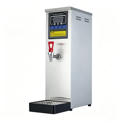 AGAHPAY Commercial Hot Water Dispenser Boiler Stainless Steel Digital Temperature Control Tower Style for Restaurant Office