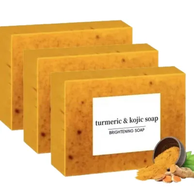 OEM Citric Acid Soap Strips Containing Vitamin C Retinol Collagen and Turmeric Have the Functions of Whitening Moisturizing