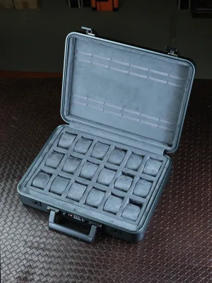 Aluminum Watch Case Quartz Watches Watch Storage High End Watch Display Suitcase Magnesium Alloy Commercial Travel Watch Box