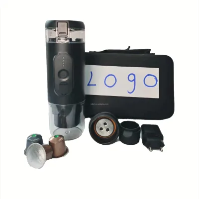 Custom logo OEM Portable Espresso Machine Coffee Maker Outdoor Mini Espresso Manual Coffee Maker Portable for Camping