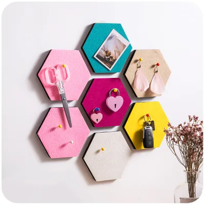 Colorful Removable Felt Adhesive Wall Sticker for Room Decoration