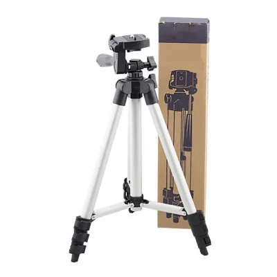 Top Hot Selling 3110 Aluminum Mobile Phone Tripod Desktop Live Tripod Extendible 110cm Mini Tripod for Mobile Phones