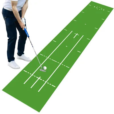 Playing Golf Game at Home or Office Golf Putting Mat for Indoors/Outdoor with Custom Design