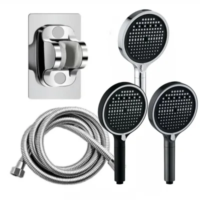 Eight-Mode Adjustable Shower Filter Spray Head Nozzle for Bathroom Handheld Use